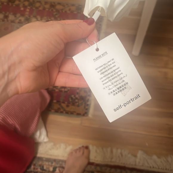 Self portrait dress white lace collar XS - Picture 7 of 8